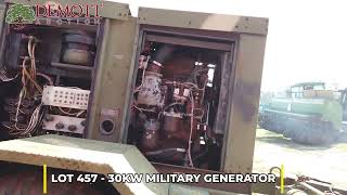 30KW MILITARY GENERATOR For Sale [upl. by Notnek203]