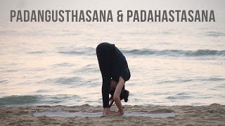 How to Padangusthasana amp Padahastasana  Big Toe amp Hand Foot Pose [upl. by Kokoruda]