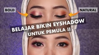 CARA GAMPANG PAKAI EYESHADOW UNTUK PEMULA STEP BY STEP LENGKAP [upl. by Notlil648]