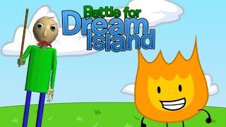 Baldis Basics in BFDI Baldis Basics Mod [upl. by Quartus]