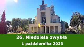 0110 g1000 26 Niedziela zwykła  Msza święta na żywo  NIEPOKALANÓW – bazylika [upl. by Teirtza373]