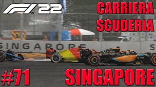 F1 2022  Gameplay ITA  Logitech G29  Carriera Scuderia  Lets Play 71  Era chiaro il risultato [upl. by Ellerad]