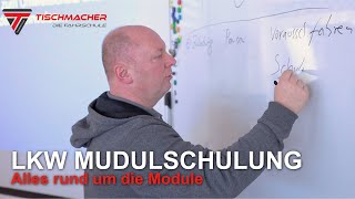 Lkw Modulschulung bei der Fahrschule Tischmacher [upl. by Lilah]