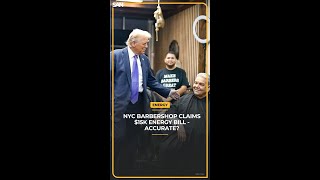 Is the alleged 15000 energy bill from Trump’s NYC barbershop visit accurate [upl. by Elspeth543]