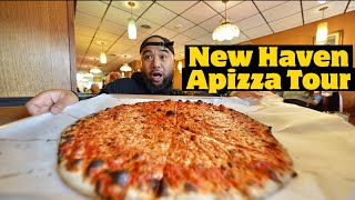 Ultimate Pizza Tour in New Haven Ct Frank Pepes Sallys Apizza and Modern Apizza Whos better [upl. by Peers]