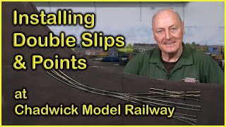 PECO DOUBLE SLIPS and POINTS at Chadwick Model Railway  220 [upl. by Ammadas]