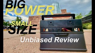 Worth it ALLPOWERS S700 700W Portable Power Station Unbiased Review 074Wh [upl. by Lassiter]