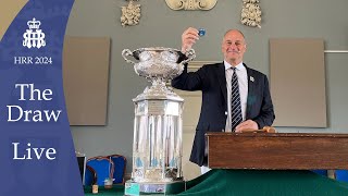 The Draw Live  Henley Royal Regatta 2024 [upl. by Nowell]