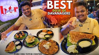 Best Famous Davanagere Benne Dose amp Mirchi Bajji In Bangalore Rajajinagar  Street Food [upl. by Letnahs]