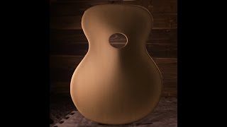 Rancourt Archtop Guitars  Carving quotPetite Bouchequot Top Integrated Bracing [upl. by Iak467]