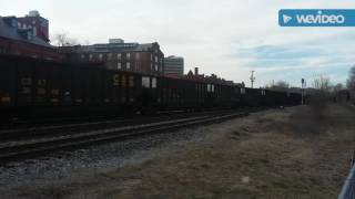 CSX  Downtown Lynchburg VA [upl. by Wolford469]