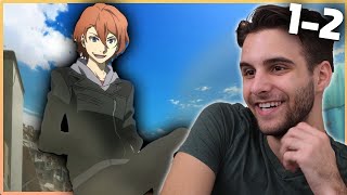 Chuuyas Cool Now  Bungo Stray Dogs Season 3 Episode 1 and 2 Blind Reaction [upl. by Ecirted726]