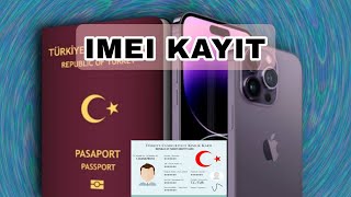 Kimlik  Pasaport İle Yurt Dışı Telefon Kaydetme 2 Cihaz 1 Kayıt [upl. by Oirottiv]