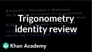 Trigonometry identity reviewfun  Trig identities and examples  Trigonometry  Khan Academy [upl. by Yeoz]