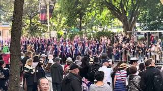 ANZAC DAY MARCH SYDNEY AUSTRALIA 2024 [upl. by Oznohpla]