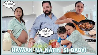 38 WEEKS BUNTIS NA AYOKO NA MA STRESS NAPA AGA ANG UWI NI MISTER EASY PORK SISIG ❤️  rhazevlogs [upl. by Arten]