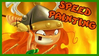 Speedpainting  Barbara Rayman Legends [upl. by Adriene]