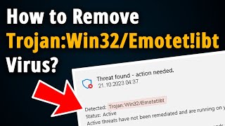 How to Remove TrojanWin32Emotetibt  Easy Tutorial [upl. by Alice]