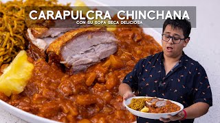 COMO PREPARAR CARAPULCRA CHINCHANA CON SOPA SECA  ALEXANDER QUESQUÉN  ACOMERPE [upl. by Ecilegna]