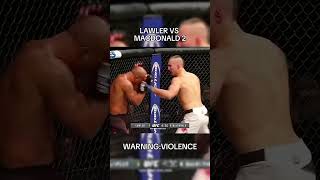 Lawler Vs Macdonald 2ViolenceX Party In The UsaGlory To Jesus✝️ ufcviralvideos [upl. by Far136]