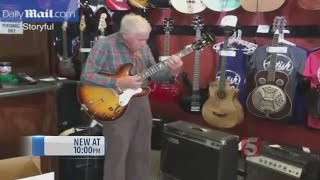 81YearOld Nashville Guitar Player Goes Viral [upl. by Haidebej]