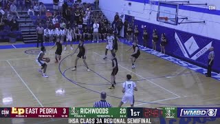 WATCH HERE East Peoria Raiders vs Peoria Richwoods Knights HS Basketball [upl. by Llerod]