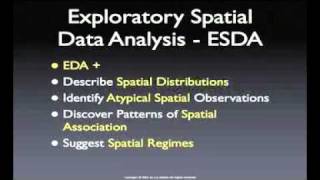 Exploratory Spatial Data Analysis [upl. by Ahidam]