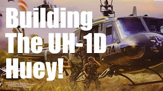 UH1D Huey helicopter model kit review [upl. by Llenral]