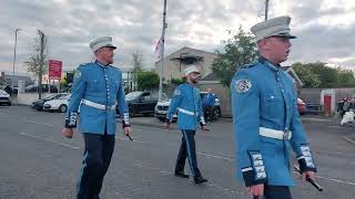 Tullaghans Sons of Liberty Band parade Ballymoney 15062024 [upl. by Valentin]