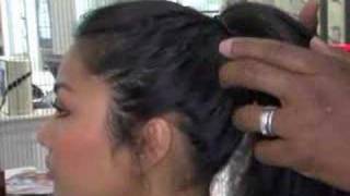 How to Style a Modern Chignon with Ted Gibson [upl. by Rehotsirk144]