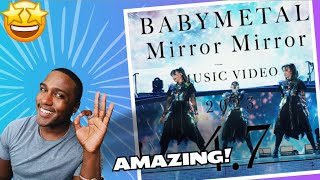 Babymetal  Mirror Mirror American Reaction [upl. by Nived]