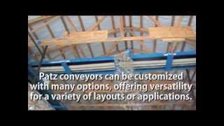 Poultry LitterManure Removal with Patz Conveyors [upl. by Yrohcaz]