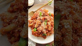 Slow Cooker Lentil Bolognese 🍝 [upl. by Nauqyt882]