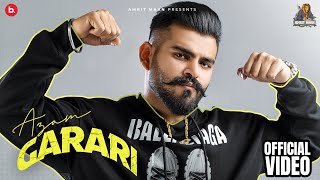 GARARI  Official Video  AZAM  Kaptaan  Desi Crew  amritmaanmusic  Punjabi Song [upl. by Lunseth]