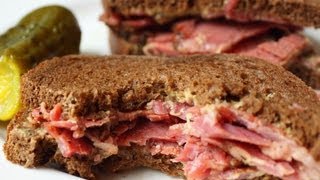 Easy Homemade Pastrami  How to Turn Corned Beef Into Pastrami [upl. by Odragde]