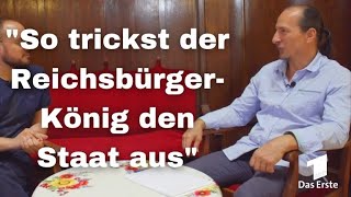 quotSo trickst der Reichsbürger König den Staat ausquot 2022  ARD [upl. by Eillil]