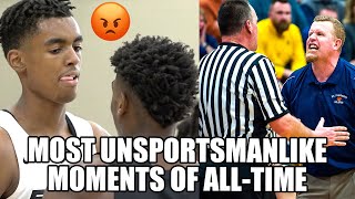 MOST UNSPORTSMANLIKE MOMENTS OF ALLTIME [upl. by Jeralee]