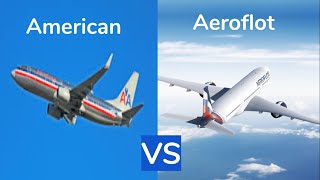 American Airlines VS Aeroflot Russian Airlines [upl. by Menell979]