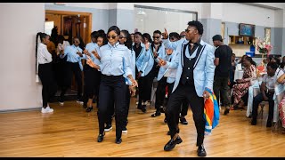 Best Congolese Wedding Entrance Dance  école esilaka te KC [upl. by Alvis176]