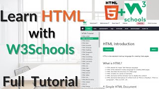 W3Schools HTML Tutorial  HTML Full Course  Learn W3Schools HTML for beginners in URDU [upl. by Humphrey344]