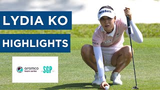 Lydia Ko  Final Round Highlights  66 6  Aramco Team Series  Singapore [upl. by Almund305]