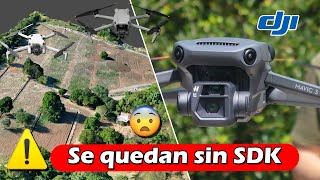 ⚠️Mavic 3 y Air 3 se quedan sin Fotogrametría y SDK ¿Qué pasa con el Mini 4 Fin del SDK [upl. by Ranzini]