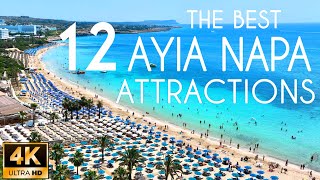 TOP 12 Things to Do in and Around Ayia Napa  Cyprus [upl. by Sidoon]