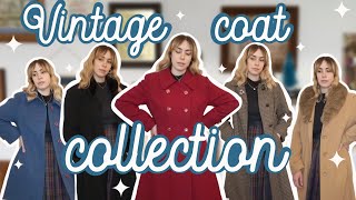 My Vintage Coat Collection [upl. by Annirac518]