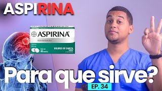 ASPIRINA PARA QUE SIRVE  3 COSAS [upl. by Brita120]