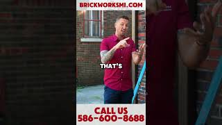 Brickworks Property Restoration shorts brickworks porch porchrebuild porchrepair Michigan [upl. by Grega]