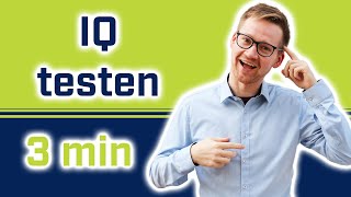 Schnellster Intelligenztest💡 der Welt ➡ nur 3 min [upl. by Goldner]