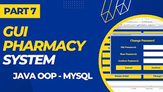 GUI for Pharmacy Management System using Java Part 1 [upl. by Vince]