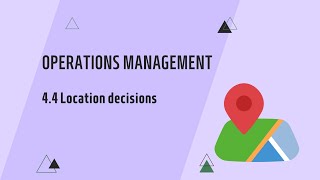 IGCSE Business Studies 44 Location decisions [upl. by Yaj413]