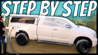 HOW TO CAR WASH DECONTAMINATION  Pre Wash  Iron Remover  Clay [upl. by Eseret]